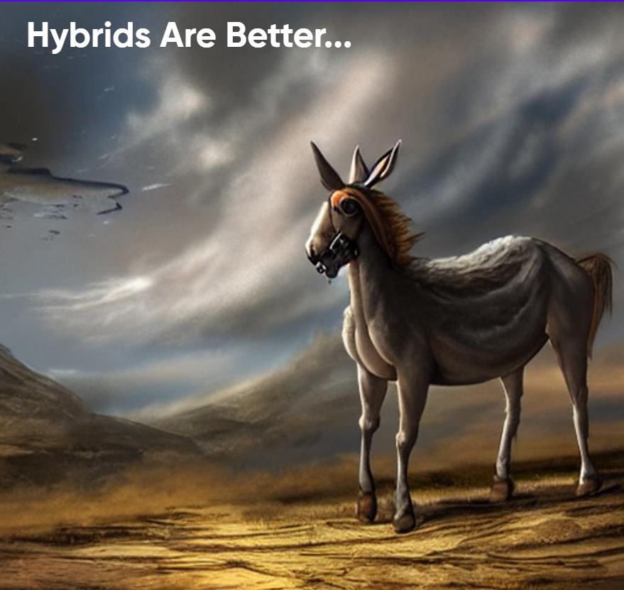 Mules are Hybrid & Hardy